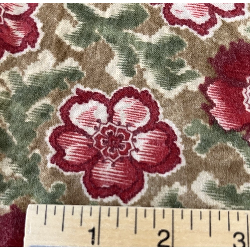 Fabric Quilt Craft Cotton Folk Art Christmas II By Robyn Pandolph Moda Flowers - Picture 3 of 6